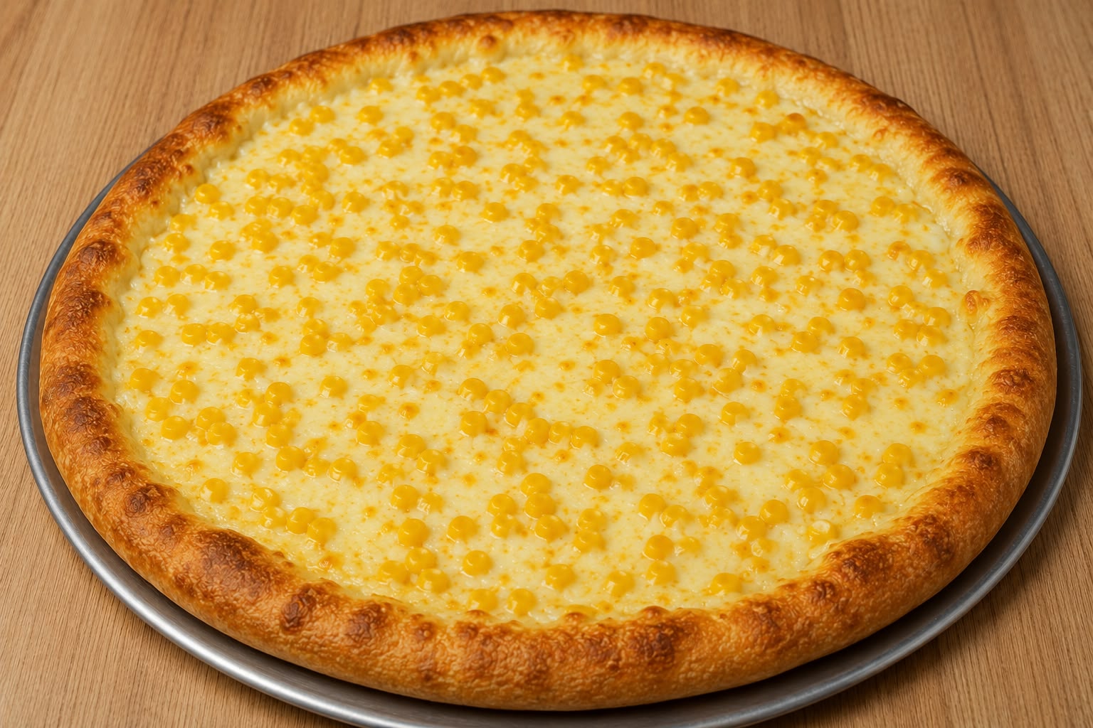 Pizza Milho I — Milho e mussarela